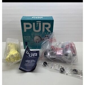 PUR PLUS Faucet Filtration System - Metallic Gray (PFM350V) New